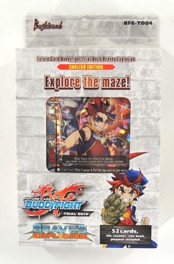 Future Card Buddyfight Trial Deck Braves Explosion BFE-TD04 Bushiroad ( SEALED) - Image 1