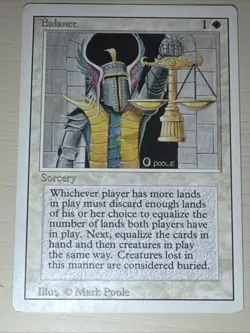 Mtg NM Balance Revised Edition Regular - Image 1