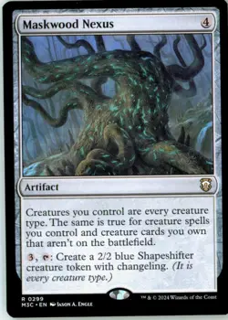 Maskwood Nexus 299 Rare Commander: Modern Horizons 3 Near Mint - Image 2