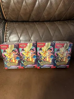 Pokemon TCG | Mega Evolution Ascended Heroes Booster Bundle x4 | Factory Sealed - Image 1