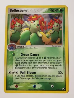 Pokemon TCG Bellossom EX Unseen Forces 3/115 Holo Rare 90 HP English - Image 1