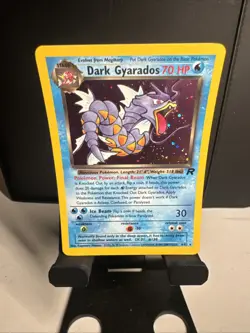 10x Dark Gyarados [Prerelease] #8 Pokemon Team Rocket and Eevee promo 10 - Image 1