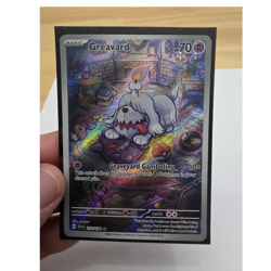 Pokemon Greavard 214/198 SV01: Scarlet & Violet Illustration Rare Holo 70 HP - Image 1