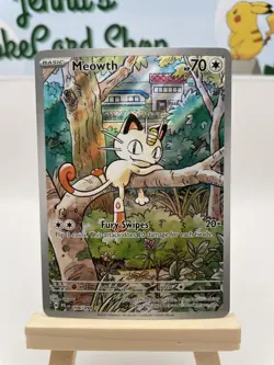 Meowth - 106/094 - Phantasmal Flames - Pokemon TCG - NM - Image 1