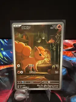 Pokemon TCG Vulpix 067/063 Mega Brave Art Rare Japanese - Image 1