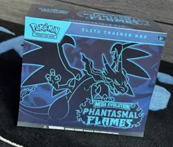Phantasmal Flames ETB Sealed New Mega Evolution TCG SV08 Pokemon - Image 1