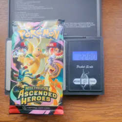 Pokemon Tcg Mega Evolution ascended heroes Heavy 22.80g Booster Pack New Sealed - Image 1