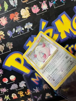 Pokemon Chansey 3/102 Shadowless Base Set Holo Rare WOTC 1999 MP - Image 4