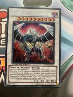 Yu-Gi-Oh Niedertrachtiger PARADOXDRACHE, Ymp1-de007 Secret Rare, Deutsch Ex - Image 5