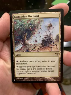 Mtg Magic Card Forbidden Orchard - The List / 20 Ways To Win SLD - Image 1