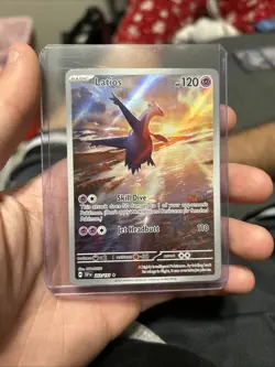 Pokemon TCG Latios 203/191 Surging Sparks Illustration Rare Card - Image 1
