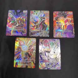Dragon Ball Fusion World 1st Anniversary 5 Card Lot Cabba - Whis- Zarbon NM ENG - Image 1