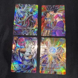 Dragon Ball Fusion World 1st Anniversary 5 Card Lot Cabba - Whis- Zarbon NM ENG - Image 2