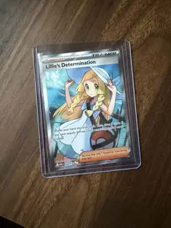 Lillie's Determination - 169/132 Ultra Rare ME01: Mega Evolution NM Pokemon Card - Image 1