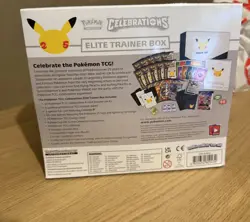Pokemon TCG: Celebrations - Elite Trainer Box (25th Anniversary) (90 Cards) 820650809439 - Image 1