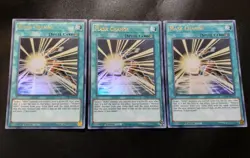 3x Mask Change GFTP-EN112 Ultra Rare 1st Edition Yugioh Card Playset LP - Image 1
