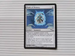 Magic: the Gathering Cards - Mirrodin ~ Uncommon ~ Mask of Memory - Image 1