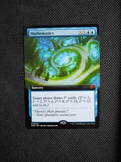 Mathemagics (Extended Art) - #320 - Mythic - Secrets of Strixhaven - SOS NM/MINT - Image 1