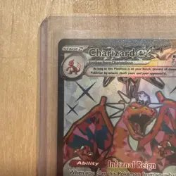 🔥 Pokemon Charizard EX 215/197 SV03: Obsidian Flames NM 🔥🔥 - Image 2
