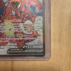 🔥 Pokemon Charizard EX 215/197 SV03: Obsidian Flames NM 🔥🔥 - Image 4