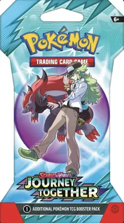 Pokemon TCG: Journey Together Sleeved Booster Pack - SV09- SEALED - Image 1