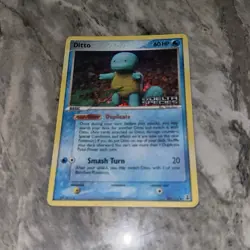Pokemon TCG Ditto (Squirtle) 40/113 Delta Species Reverse Holo English 60 HP - Image 1