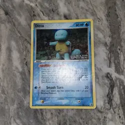 Pokemon TCG Ditto (Squirtle) 40/113 Delta Species Reverse Holo English 60 HP - Image 2