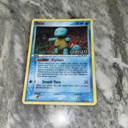 Pokemon TCG Ditto (Squirtle) 40/113 Delta Species Reverse Holo English 60 HP - Image 3