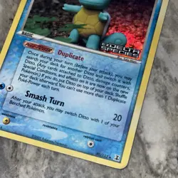 Pokemon TCG Ditto (Squirtle) 40/113 Delta Species Reverse Holo English 60 HP - Image 4