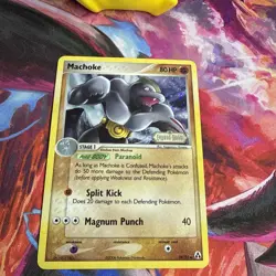 Machoke 39/92 Legend Maker Reverse Holo Stamped Pokemon NM - Image 2