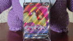 Pokemon TCG Pidgeot V Sword & Shield - Lost Origin 188/196 Holo Ultra Rare - Image 1
