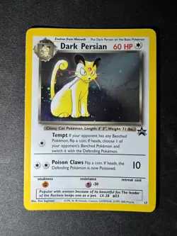 Pokemon Dark Persian Black Star Promo - Image 1