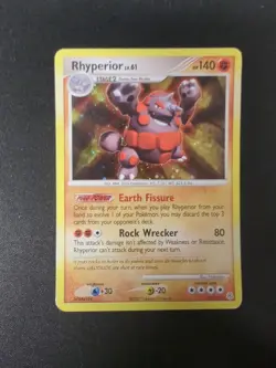 Rhyperior - Pokemon Diamond And Pearl 12/130 Holo Rare - MP - Image 1