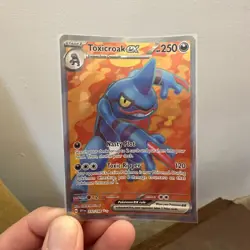 Pokemon TCG Toxicroak ex 232/198 | Scarlet & Violet | MP | Ultra Rare Full Art - Image 5