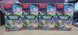 LOT OF (4) POKEMON PERFECT ORDER BOOSTER BUNDLE BOXES - Image 1