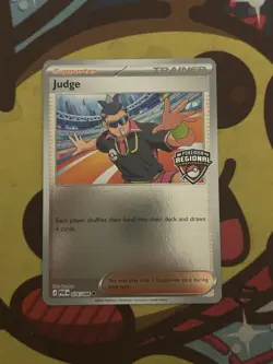 Pokemon Judge 076/088 - Stamped Competitor Promo - Regional - Perfect Order - Image 1