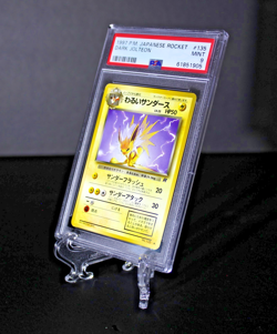 1997 Pokemon Japanese Team Rocket Dark Jolteon #135 PSA 9 Mint WOTC Eeveelution - Image 3