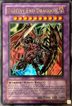 Destiny End Dragoon LODT-EN042 Unlimited Ultra Rare LP - Image 1