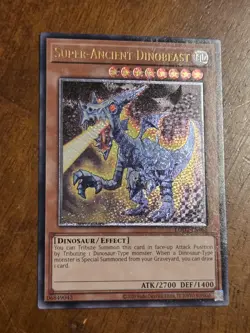 Super-Ancient Dinobeast (UTR) LODT-EN088 (EURO) Ultimate Rare Yugioh Mint #2 - Image 1
