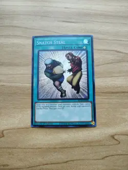Yu-Gi-Oh! - Snatch Steal - Secret Rare / Holo - BLTR-EN096 - Image 1