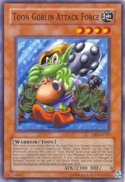 YuGiOh Toon Goblin Attack Force [DB2-EN117] Common Lightly Played Unlimited - Image 1
