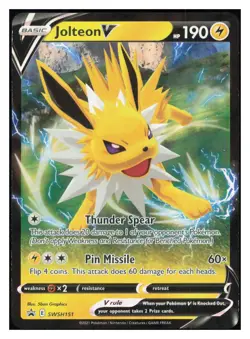 Jolteon V - Holo Promo SWSH: Sword & Shield Promo Cards SWSH151 NM M041 - Image 1