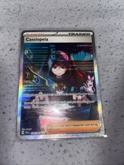 Cassiopeia Trainer Holo Card Pokemon TCG S&V Shrouded Fable 094/064 - Image 1