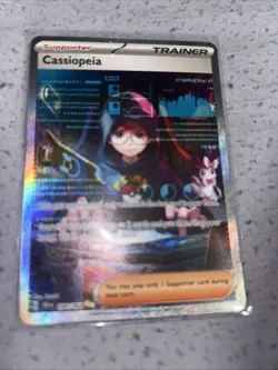 Cassiopeia Trainer Holo Card Pokemon TCG S&V Shrouded Fable 094/064 - Image 2
