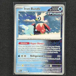 Iron Bundle - 056/182 - Non Holo - Paradox Rift - Pokemon Card - NM/M - Image 1