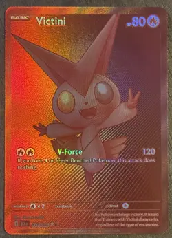 Pokemon TCG Black Bolt White Flare Red Victini BWR 171/086-ENGLISH Card - Image 1