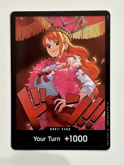 DON!! Card Nami Extra Booster: One Piece Heroines Edition Foil One Piece CCG - Image 1