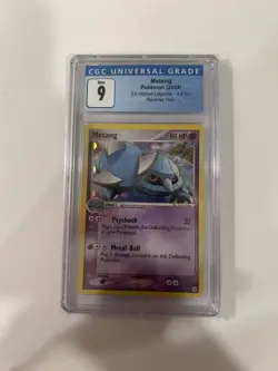 CGC 9 Metang 43/101 (2004) EX Hidden Legends Reverse Holo Pokemon Card - Image 1