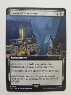 MTG Cover of Darkness (Extended Art) Universes Beyond: Assassin's Creed Regular - Image 1