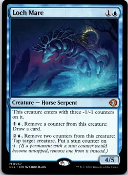 Loch Mare 57 Mythic Lorwyn Eclipsed Magic: The Gathering Near Mint - Image 1